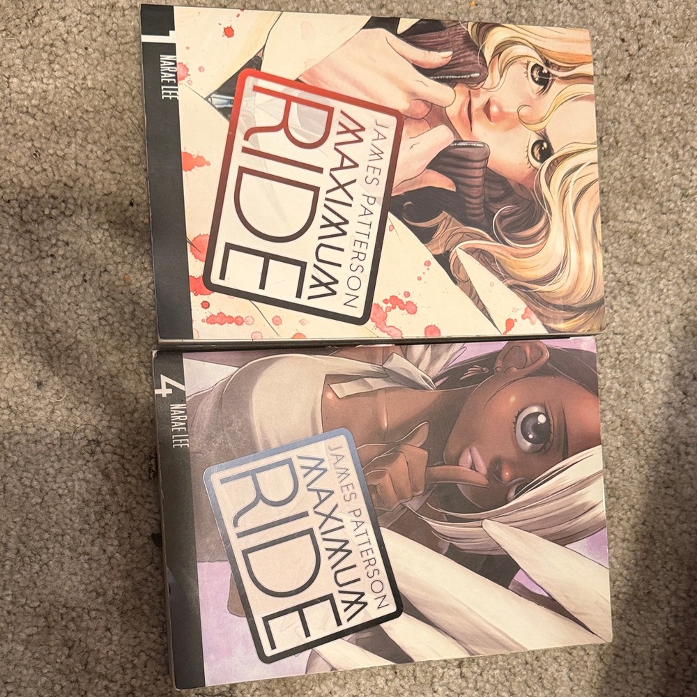 Maximum Ride Manga Volumes 3 and 4